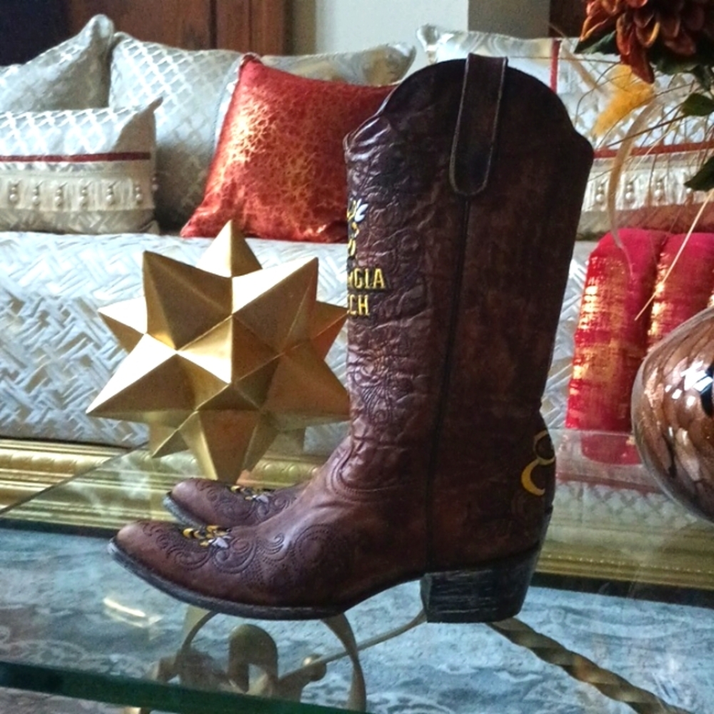 GameDay Georgia Tech boots